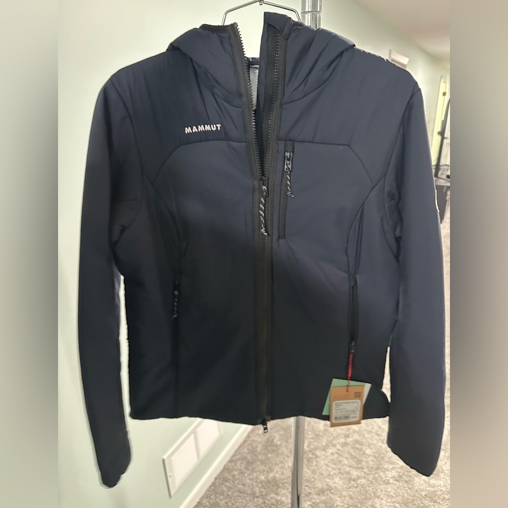 Mammut women’s black Rime Hooded jacket